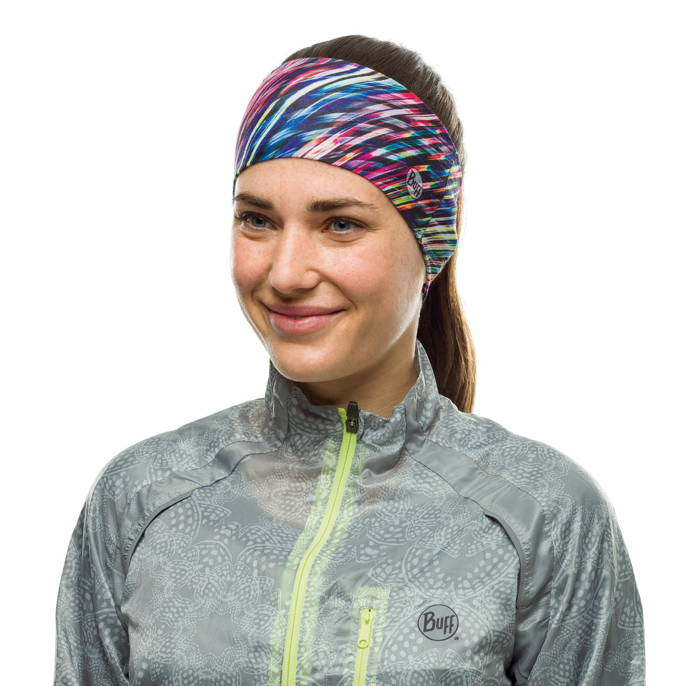 BUFF® Coolnet UV+ Headband (Crystal Multi) - Cyclop.in