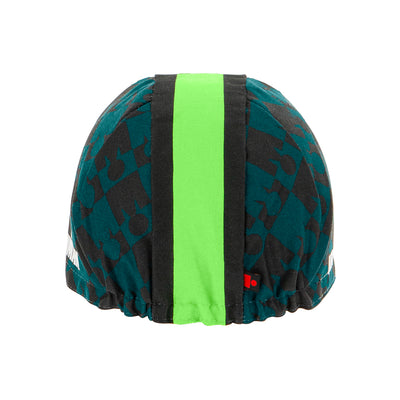 Santini VIS Ironman Cotton Cap (Green) - Cyclop.in