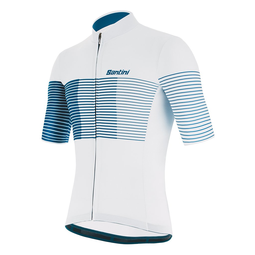 Santini Tono Freccia Jersey - Silver Bullet - Cyclop.in