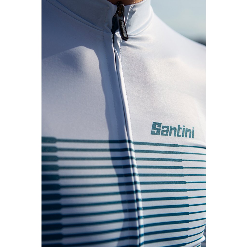 Santini Tono Freccia Jersey - Silver Bullet - Cyclop.in