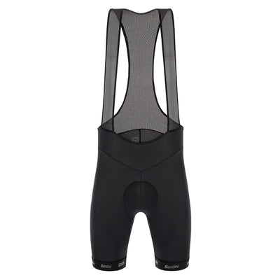 Santini Cubo Bibshorts (Black) - Cyclop.in