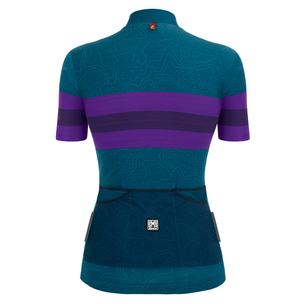 Santini Womens Eroica Opera Jersey - Cyclop.in