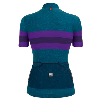 Santini Womens Eroica Opera Jersey - Cyclop.in