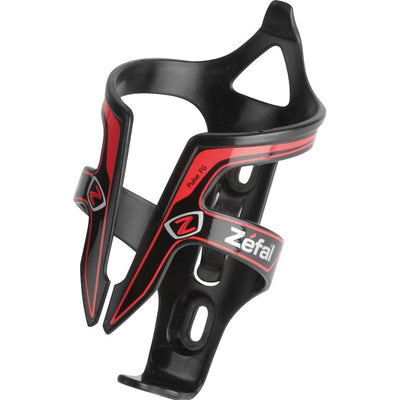 Zefal Pulse Fiber Glass Bottle Cage-Black/Red - Cyclop.in