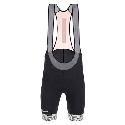 Santini Karma Kite Bibshorts (Black) - Cyclop.in