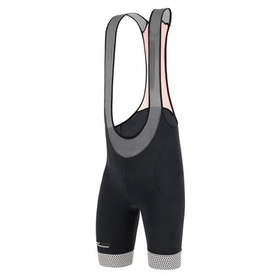 Santini Karma Kite Bibshorts (Black) - Cyclop.in