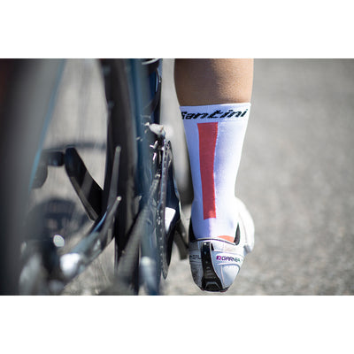 Santini Dea Ironman Socks - Granatina - Cyclop.in