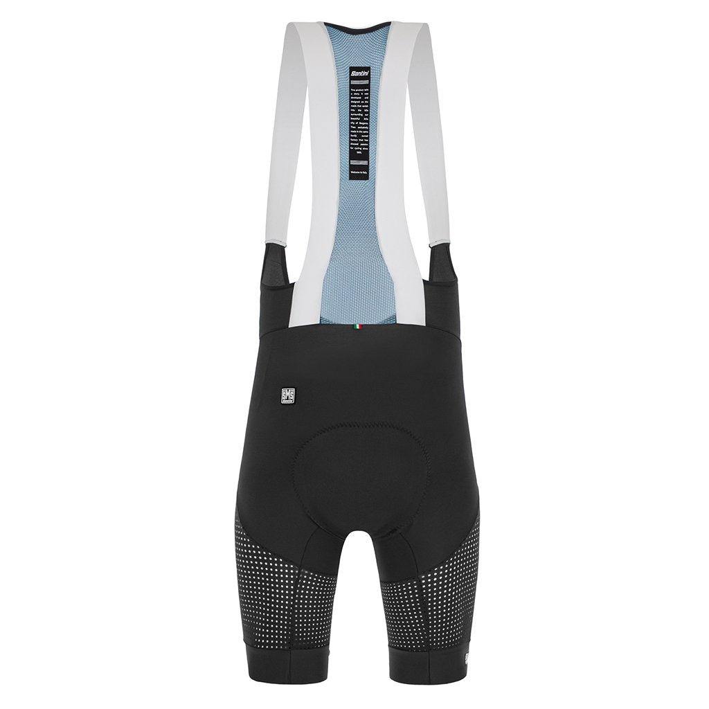 Santini Tono Freccia Bibshorts - Titanium - Cyclop.in