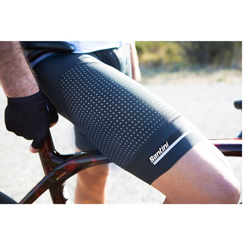 Santini Tono Freccia Bibshorts - Titanium - Cyclop.in