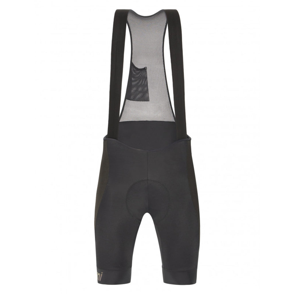 Santini Impact Anti-Abrasion Bibshorts - Black - Cyclop.in