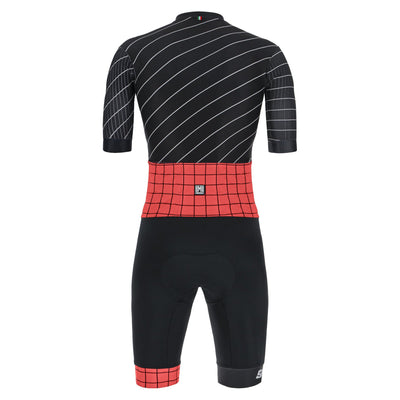 Santini Veiper Dinamo Speedsuit (Black) - Cyclop.in