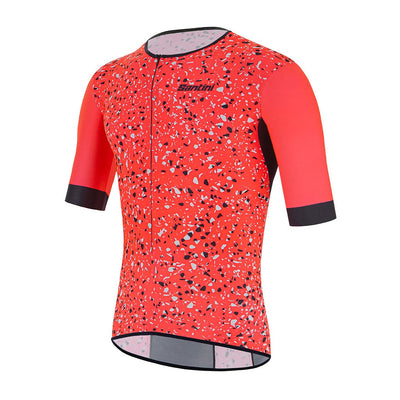 Santini Sleek Pietra Triathlon Aero Jersey - Granatina - Cyclop.in