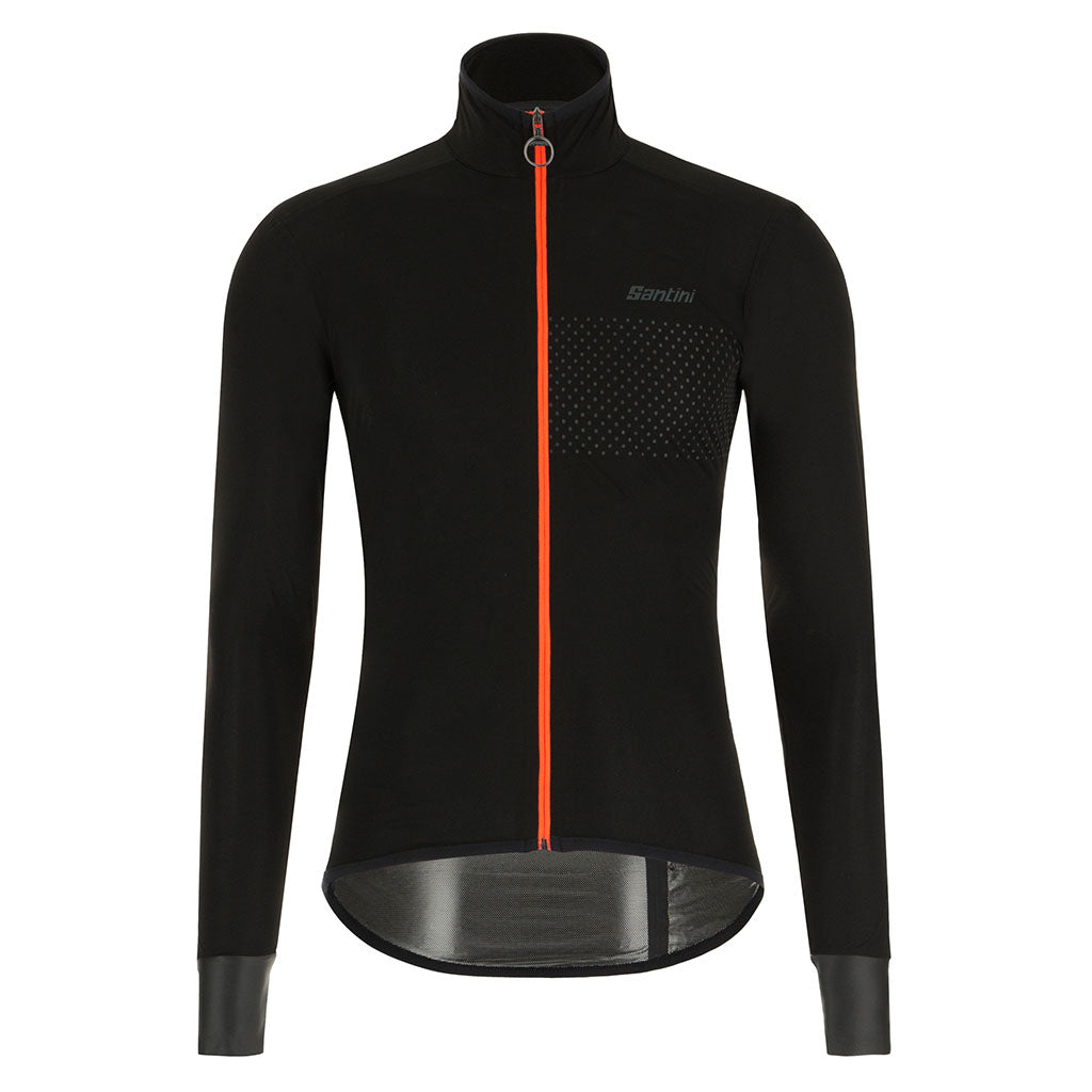 Santini Guard Nimbus Rain Jacket - Black - Cyclop.in