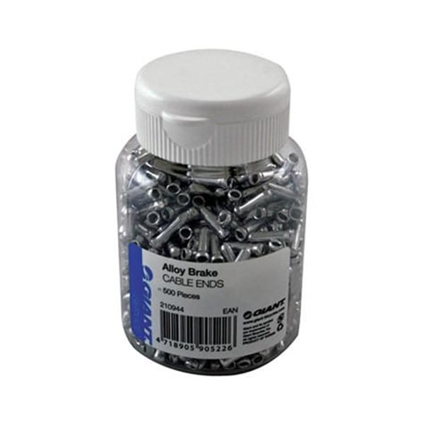 Giant Alloy Brake Cable Ends Bottle - 500Pcs - Cyclop.in