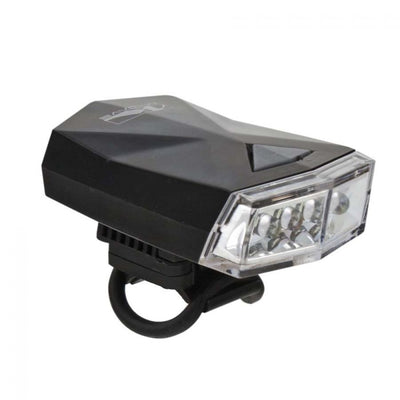 M-Wave Apollo 4.3 LED Battery Headlight - Black - Cyclop.in