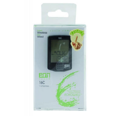 Echowell Bicycle Computer Speed Indicator Meter 16C - Black - Cyclop.in