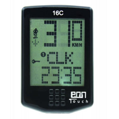 Echowell Bicycle Computer Speed Indicator Meter 16C - Black - Cyclop.in