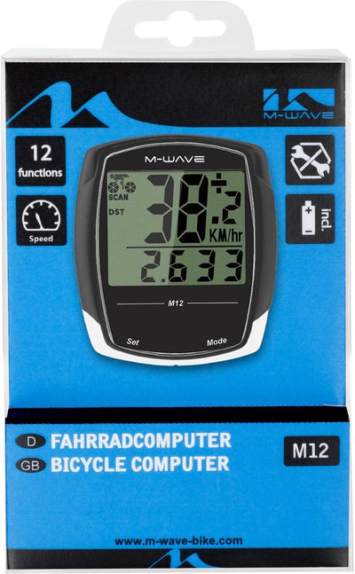 M-Wave Echowell Bicycle Computer Speed Indicator Meter M12 - Cyclop.in