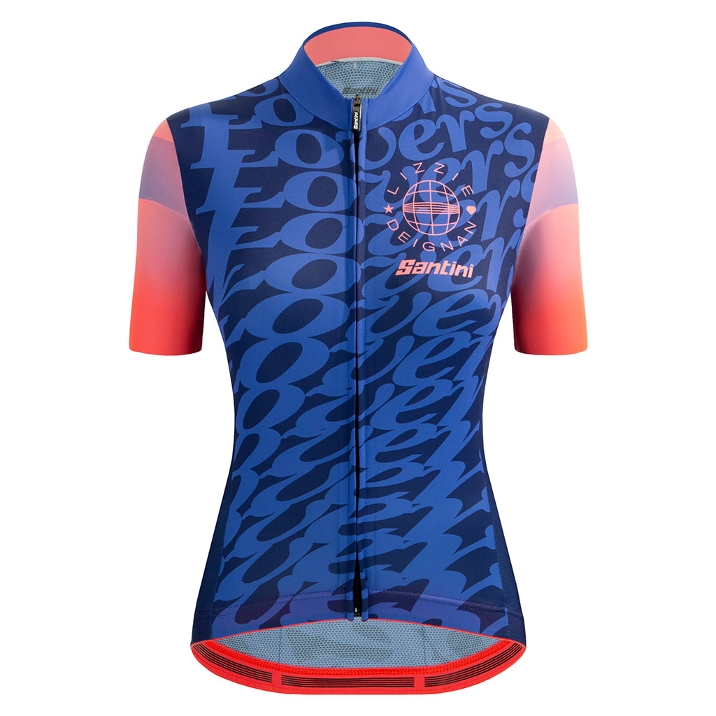 Santini Womens Lizzie Lovers Jersey - Print - Cyclop.in