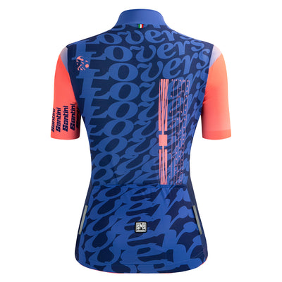 Santini Womens Lizzie Lovers Jersey - Print - Cyclop.in