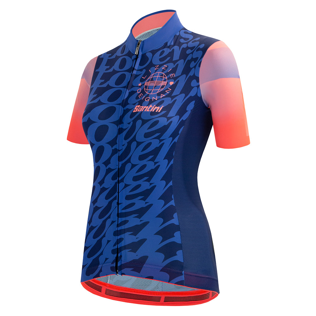 Santini Womens Lizzie Lovers Jersey - Print - Cyclop.in
