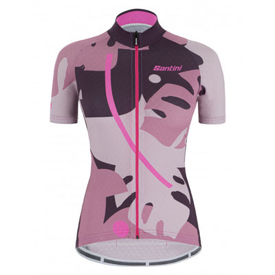 Santini Woman Giada Maui Jersey - Vineyard - Cyclop.in