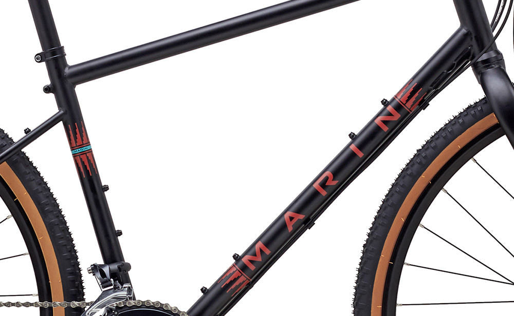 Marin Four Corners Gravel Road Bicycle Satin Black/Maroon S