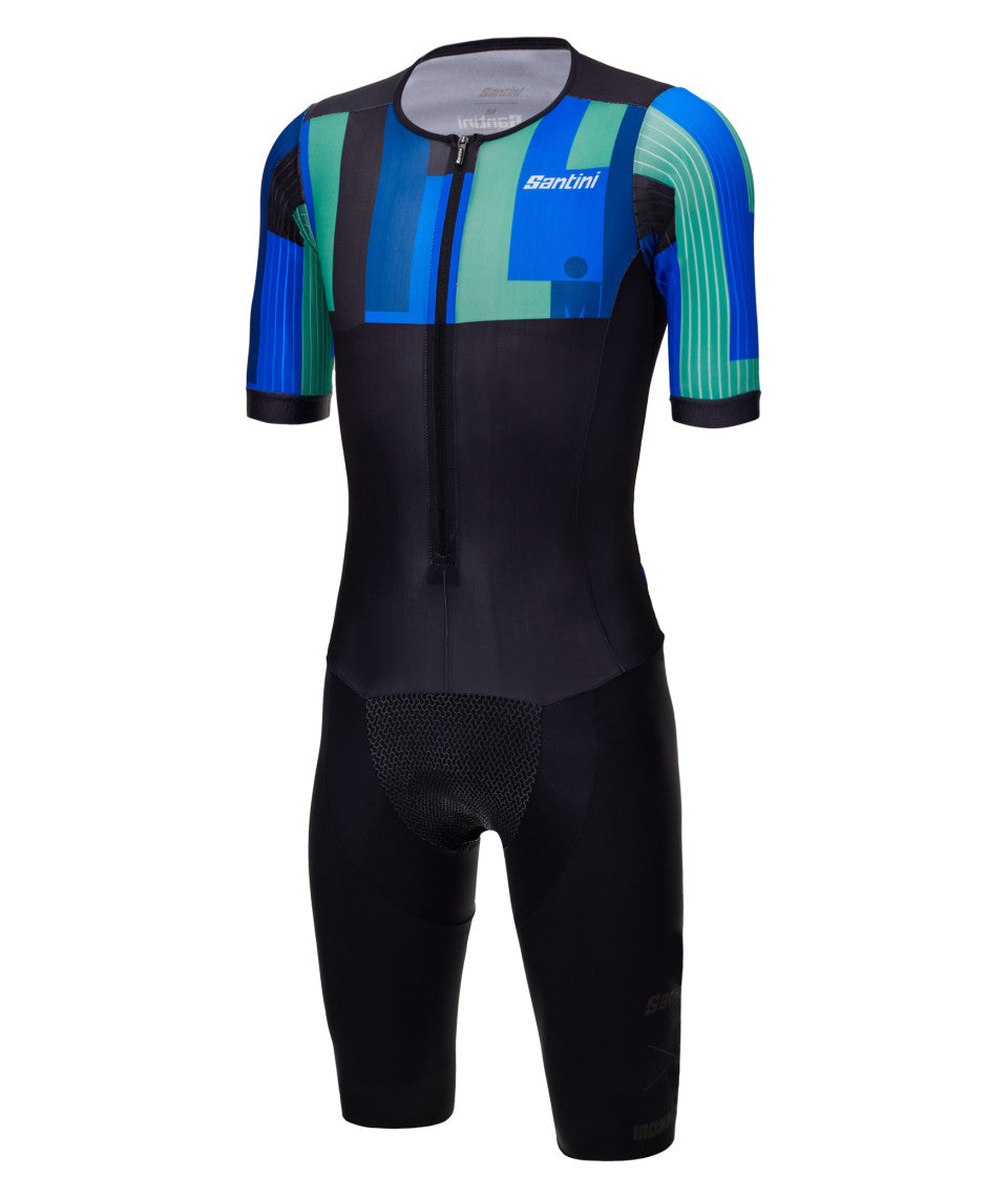 Santini Ironman Aahonoui Short Sleeve Trisuit - Cyclop.in