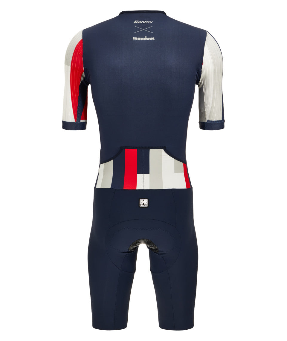 Santini Ironman Aahonoui Short Sleeve Trisuit - Cyclop.in