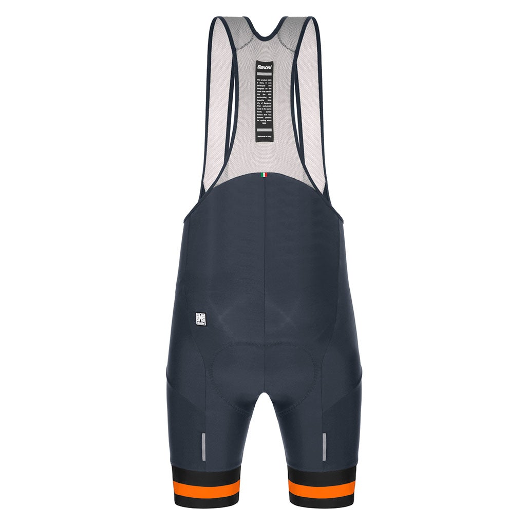 Santini Karma Kinetic Bibshorts - Grey - Cyclop.in