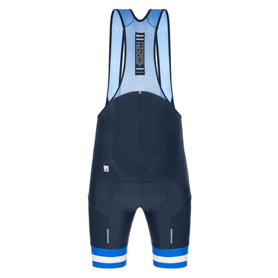 Santini Karma Kinetic Bibshorts - Nautica Blue - Cyclop.in