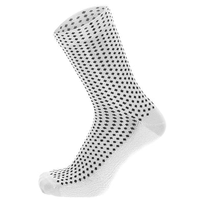 Santini Sfera Medium Profile Socks - Black - Cyclop.in