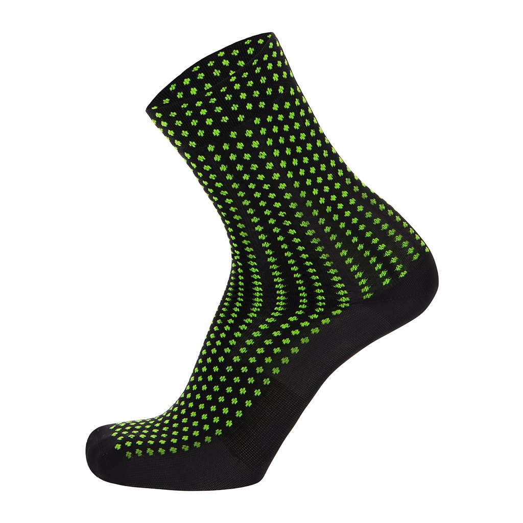 Santini Sfera Socks-Fluo Green - Cyclop.in