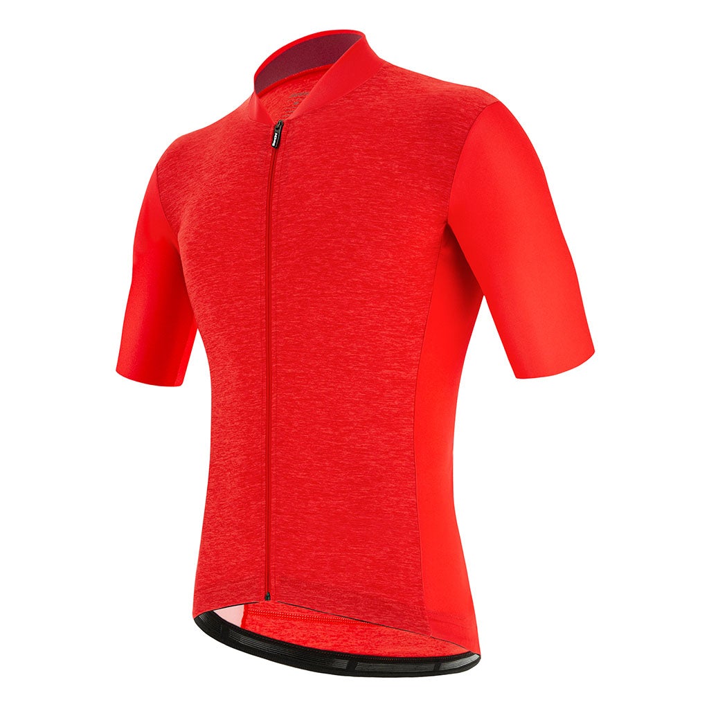 Santini Colore Puro Jersey - Red - Cyclop.in