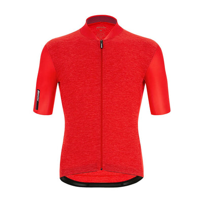 Santini Colore Puro Jersey - Red - Cyclop.in