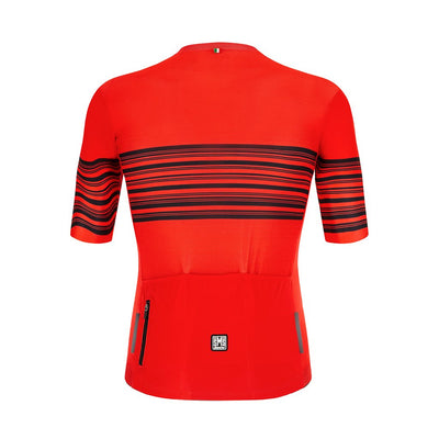 Santini Tono Profilo Jersey - Red - Cyclop.in