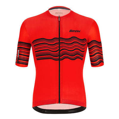 Santini Tono Profilo Jersey - Red - Cyclop.in