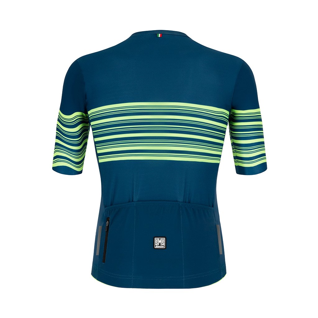 Santini Tono Profilo Jersey - Fluo Green - Cyclop.in