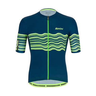 Santini Tono Profilo Jersey - Fluo Green - Cyclop.in