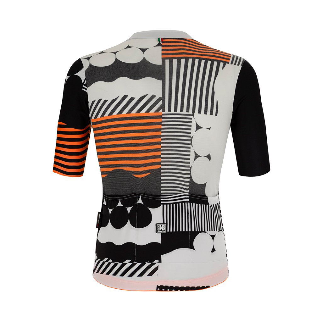 Santini Delta Optic Jersey - White - Cyclop.in