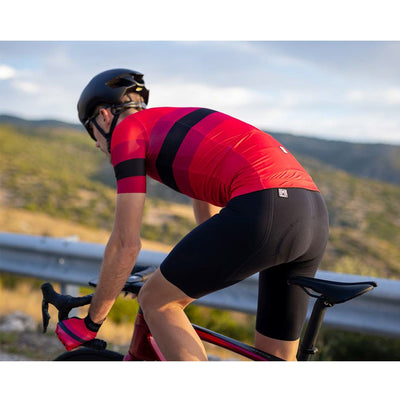 Santini Eco Sleek Bengal Jersey - Red - Cyclop.in