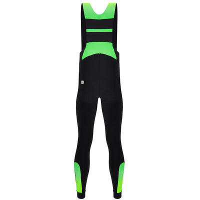 Santini Command Bibtights - Fluo Green - Cyclop.in