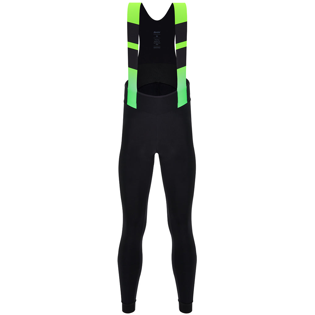 Santini Command Bibtights - Fluo Green - Cyclop.in