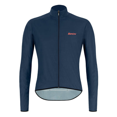 Santini Nebula Puro Windbreaker - Nautica Blue - Cyclop.in