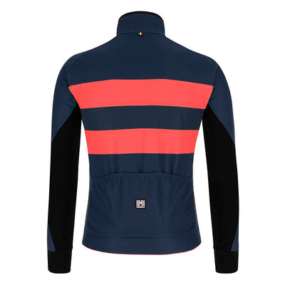 Santini Colore Bengal Jacket - Nautica Blue - Cyclop.in