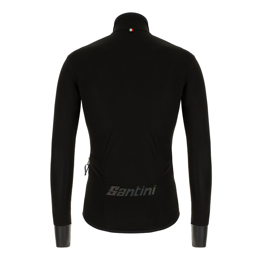 Santini Guard Nimbus Rain & Wind Jacket - Black - Cyclop.in