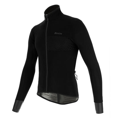 Santini Guard Nimbus Rain & Wind Jacket - Black - Cyclop.in