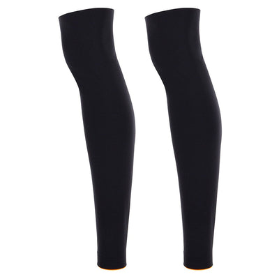 Santini Unico Mid-Season Leg Warmers - Black - Cyclop.in