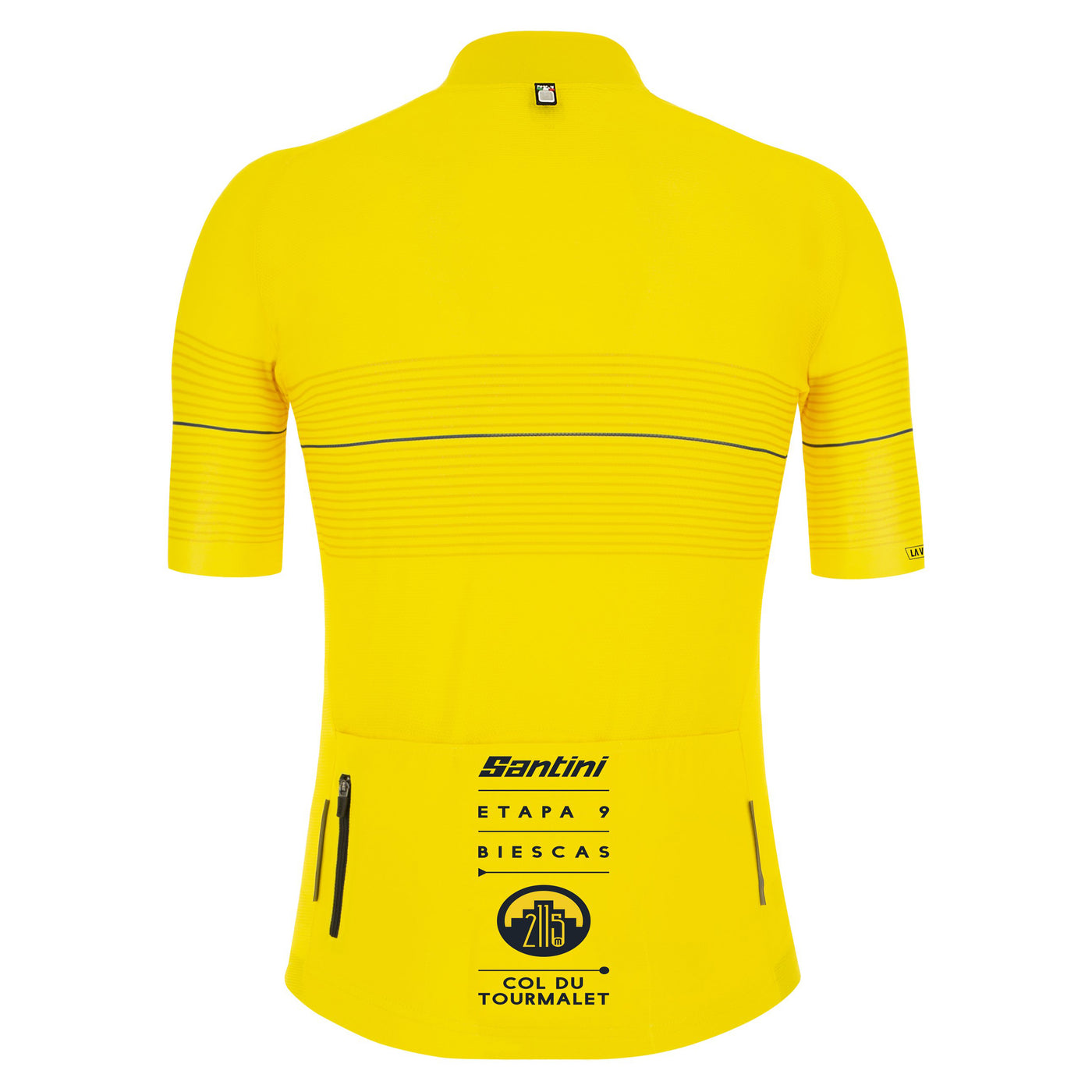 Santini Tourmalet Jersey (Yellow) - Cyclop.in