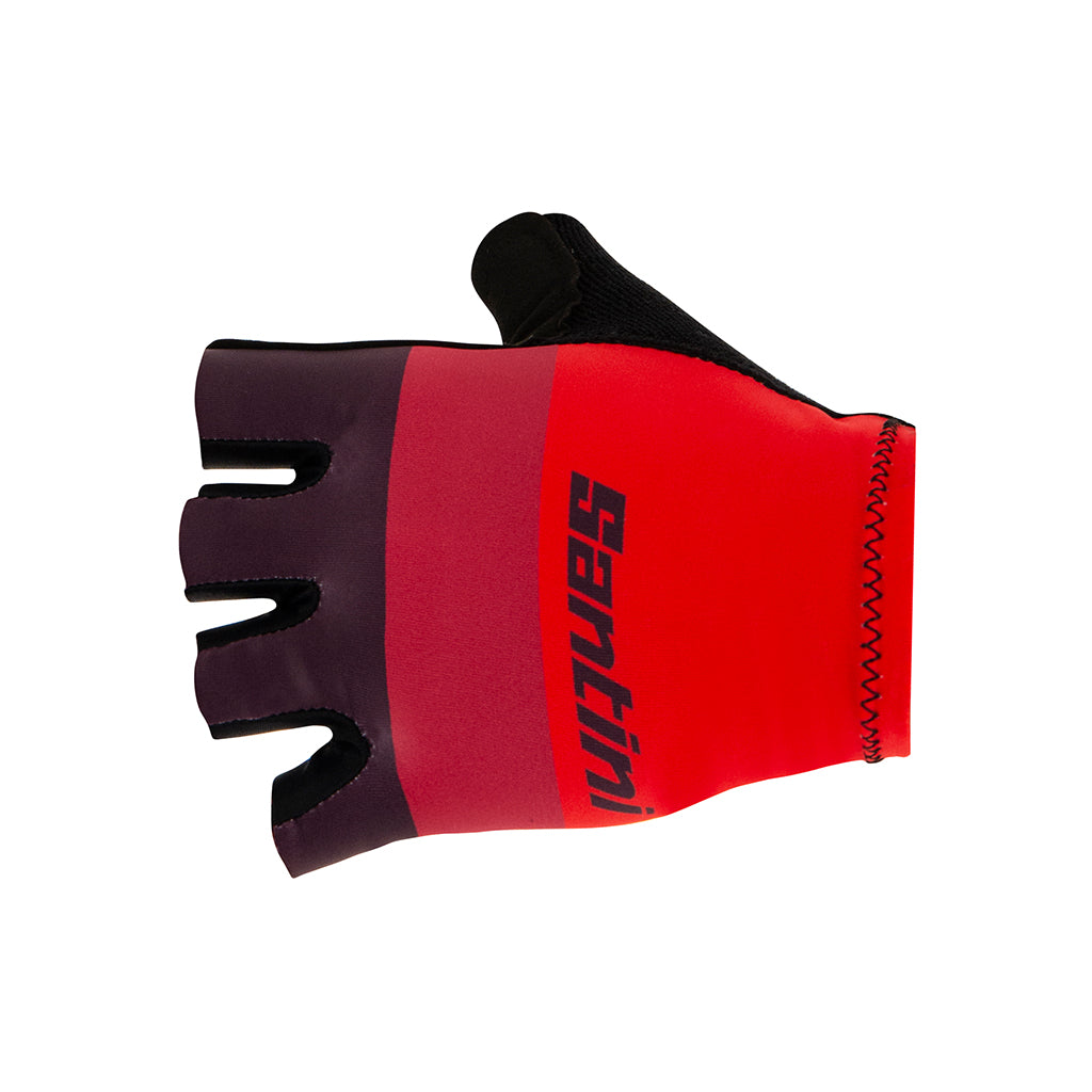 Santini La Vuelta Burgos Gloves - Print - Cyclop.in